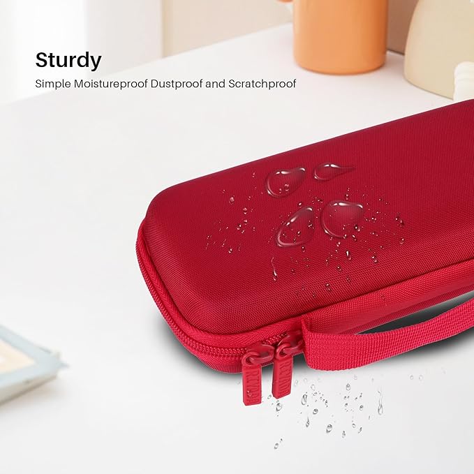 Hard Case Replacement for TI-84 Plus CE/TI-84 Plus/TI-Nspire CX II CAS/TI-Nspire CX II/TI-83 Plus/TI-89 Titanium/TI-85 / TI-86 Color Graphing Calculator (Red Case)