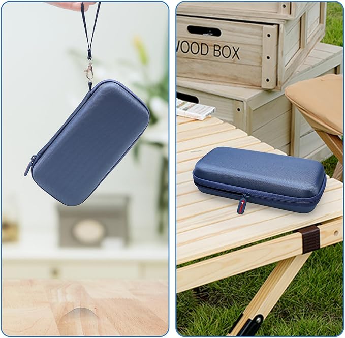 Calculator Case Compatible with Texas Instruments TI-84 Plus CE/TI-84 Plus/TI-Nspire CX II CAS/TI-Nspire CX II/TI-83 Plus/TI-89 Titanium/TI-85 / TI-87 Color Graphing Calculator by XANAD (Navy Blue)