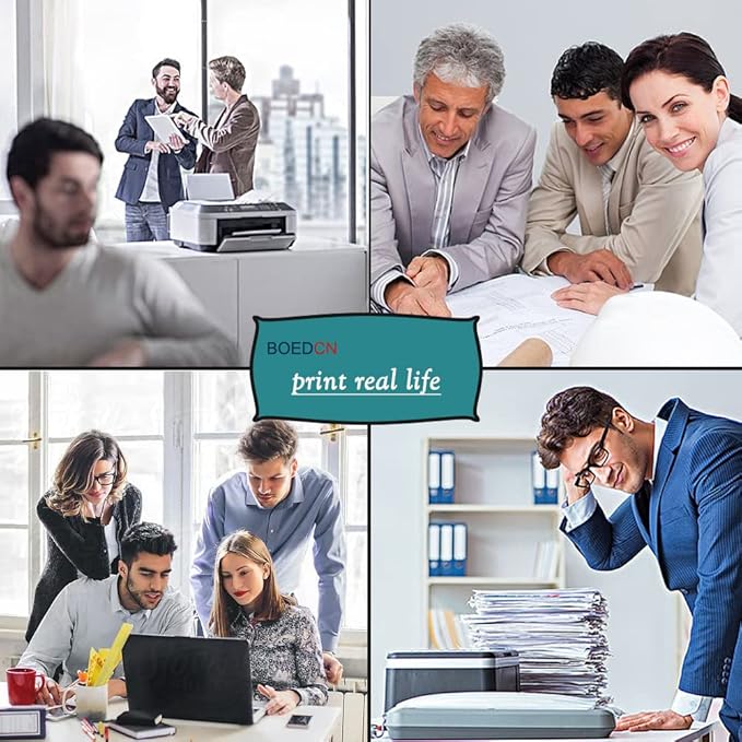 6 Pack Compatible Calculator Ribbon Replacement for Casio hr-100tm hr-170RC Ink IR-40T Calculator Ink Roller Compatible with Casio HR-100TM Canon P23-dhv CP13 Sharp EL-1801V, Individually Sealed, B/R