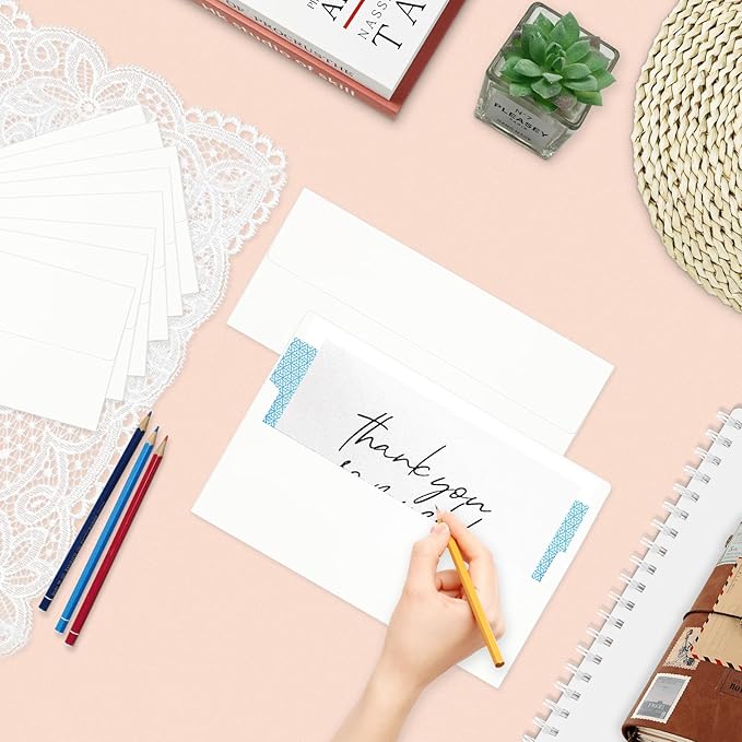 100 Pack #10 Business Envelopes, White Standard Envelopes Self Seal, Letter Size Business Mailing Envelopes for Checks Letters Invoices Statements Birthday Graduation Wedding,4 1/8 x 9 1/2 Inch