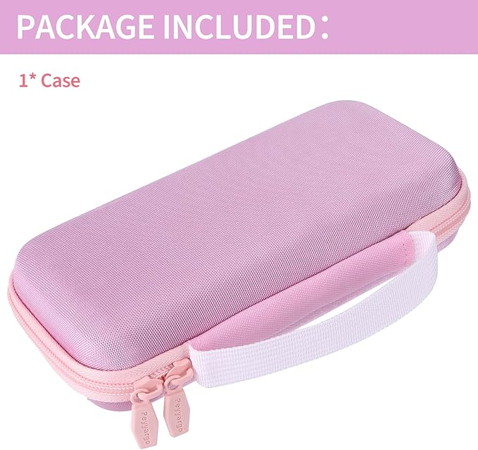 Storage Case Compatible with Texas Ti-84 Plus CE/TI-84 Plus/TI-Nspire CX II CAS/TI-Nspire CX II/TI-83 Plus/TI-89 Titanium/TI-85/TI-86 Calculator (Pink)