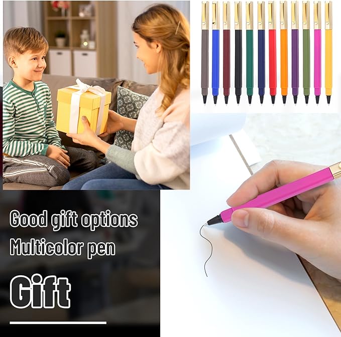 36 Pack Gel Pens 0.5mm Pens Fine Poin Smooth Writting for Journaling Coloring, Black Gel Ink Pens Cute Roller Pen Quick Drying Ballpoint Pen for Office School Supplies