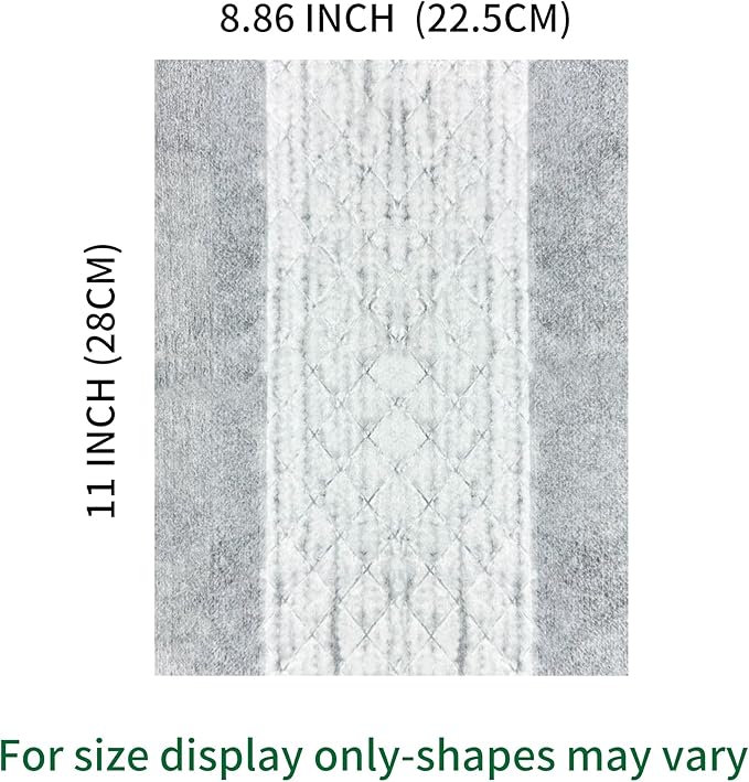 Dr.Easy Microfiber Dry Sweeping Cloths,36ct Disposable Mopping Pads Refil Pack,fits SWIFFER Sweeper and Other Electrostatic Mop Heads .Bigger Size 8.8X11in,Catch& Lock Dirt & Hair.