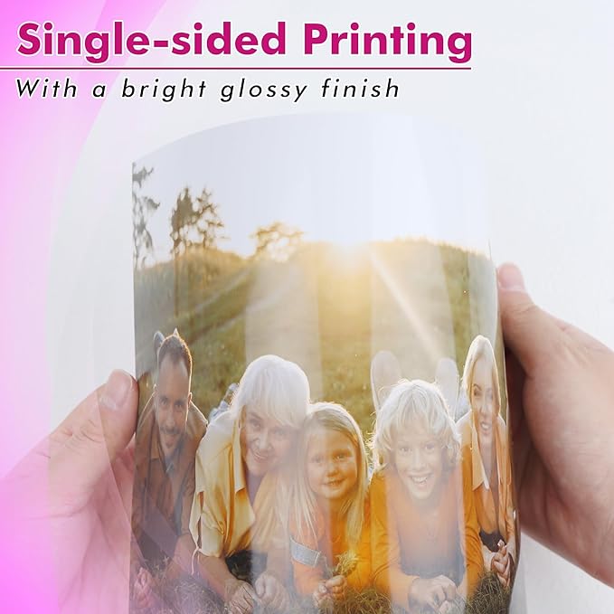 Koala Glossy Inkjet Photo Paper 13X19 Inches 48lb 100 Sheets Professional Glossy Photographic Paper Compatible with Inkjet Printer Use DYE INK 180GSM