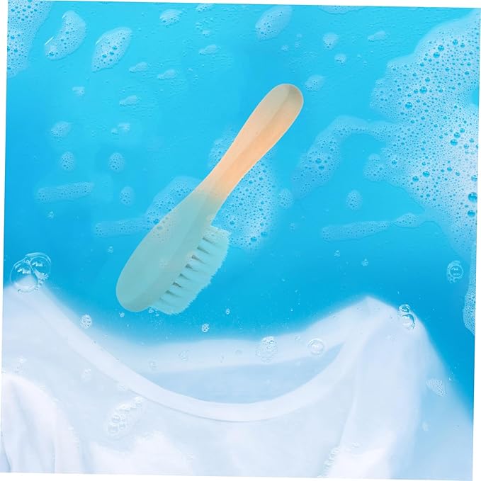 Soft Stain Brush for Delicate Fabrics Natural Goat Hair Cleaning Brush for Removal of Stubborn Stains Clothes Knits Cotton and Linen Reusable and Gentle Scrub