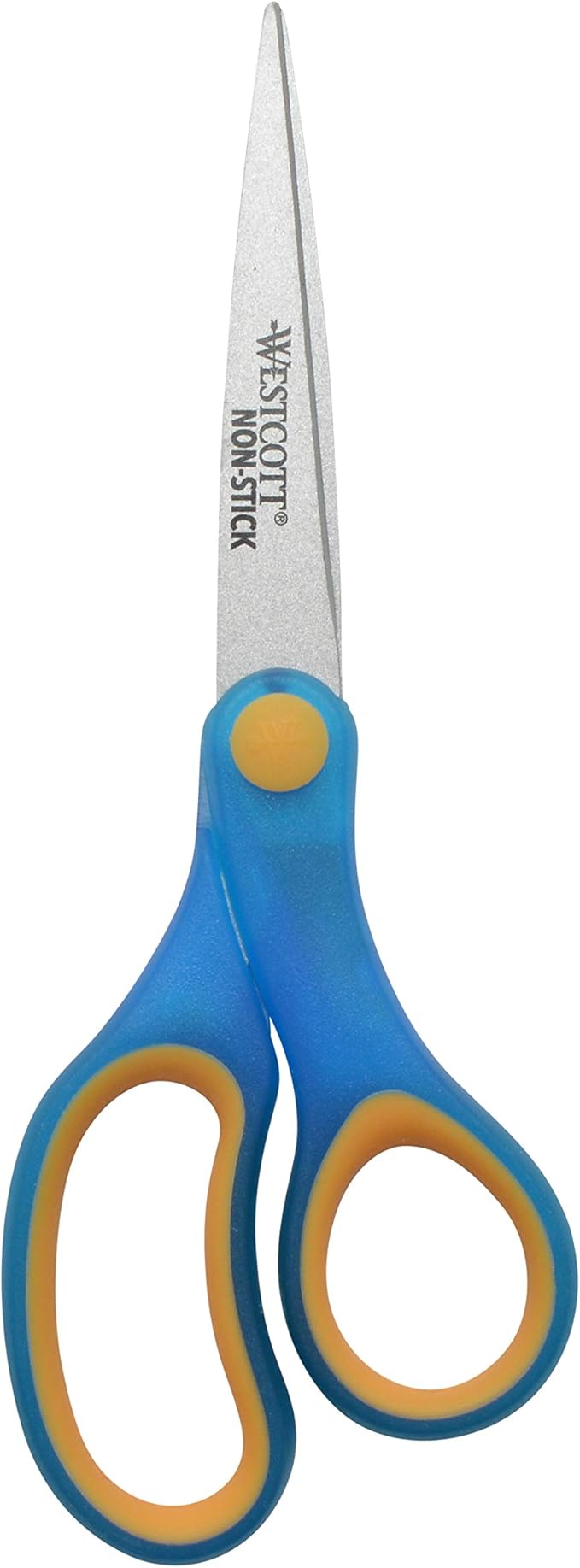 Westcott Non-Stick Student Scissors for Classroom Use, Ideal for Crafting and School Projects, Perfect for Kids Ages 12+, Back to School Supplies, 7-Inch, Assorted Colors
