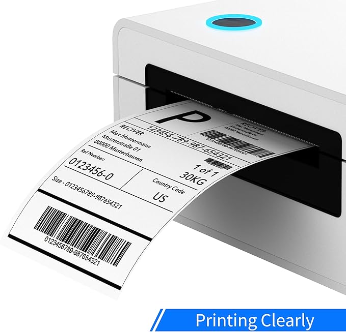 Thermal Shipping Labels, 4"x6" Direct Thermal Labels, FungLam Mailing Postage Shipping Label Compatible with Zebra, Munbyn, Rollo and Polono Printers,450 Labels/Roll, 8 Rolls.