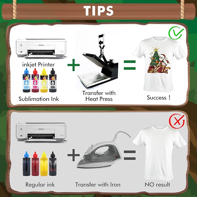 Koala Sublimation Paper 150 sheets 11x17 inches for Heat Transfer DIY Gift Compatible with Inkjet Sublimation Printer 105gsm