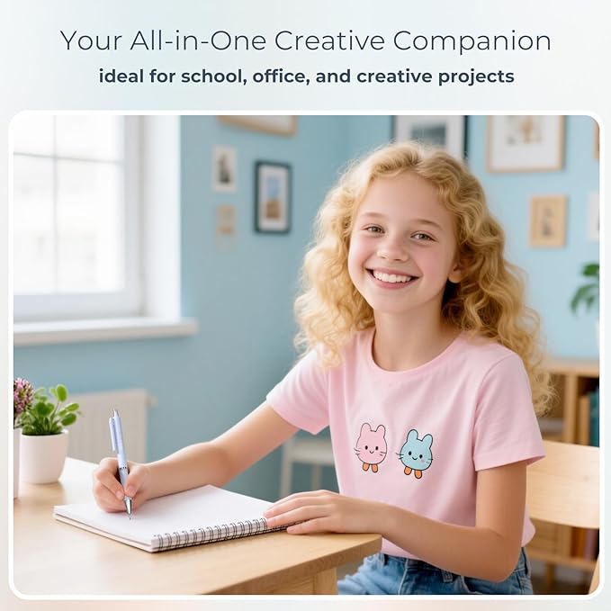 Nicpro 45PCS Aesthetic School Supplies with Pencil Case, Pastel Mechanical Pencils 0.5mm, 0.7mm, 0.9mm & 2.0mm with 498 PCS Refills, Cute Mechanical Pencil Set for Writing, Drawing & Drafting