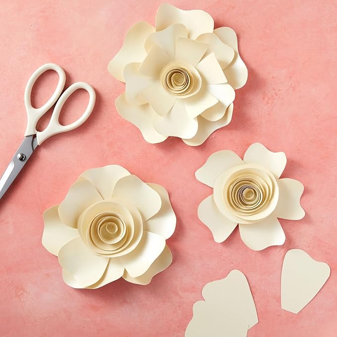 Best Paper Greetings Champagne Pearl Cardstock - 8.5 x 11 In, Double-Sided Ivory Metallic, 96 Sheets - Laser Printer Compatible - Elegant Laser Paper & Wedding Paper for Printing