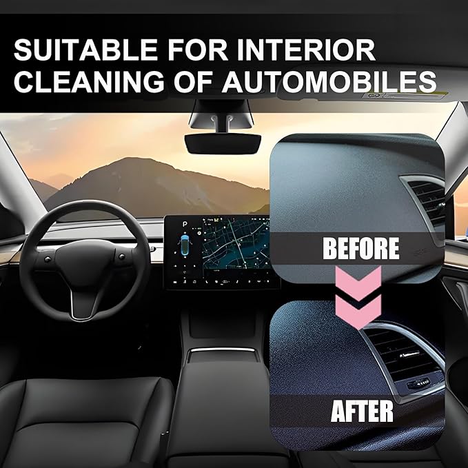 Vexoilux Car Interior Cleaner, Polishing Cleaner Detailer Spray for Vehicle Detailing, Total Vehicle Interior Detailer Spray Rejuvenation, 100ml Multi-Purpose Cleaner (3pcs)