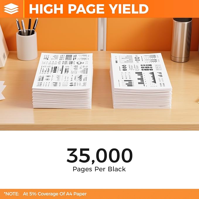 TK-6307 TK6307 Toner Cartridge Black 2-Pack High Capacity Replacement for Kyocera TK-6307 TK6307 1T02LH0US0 Toner Compatible with Kyocera TASKalfa 3500i 4500i 5500i 3501i 4501i 5501i Printer Ink Copy