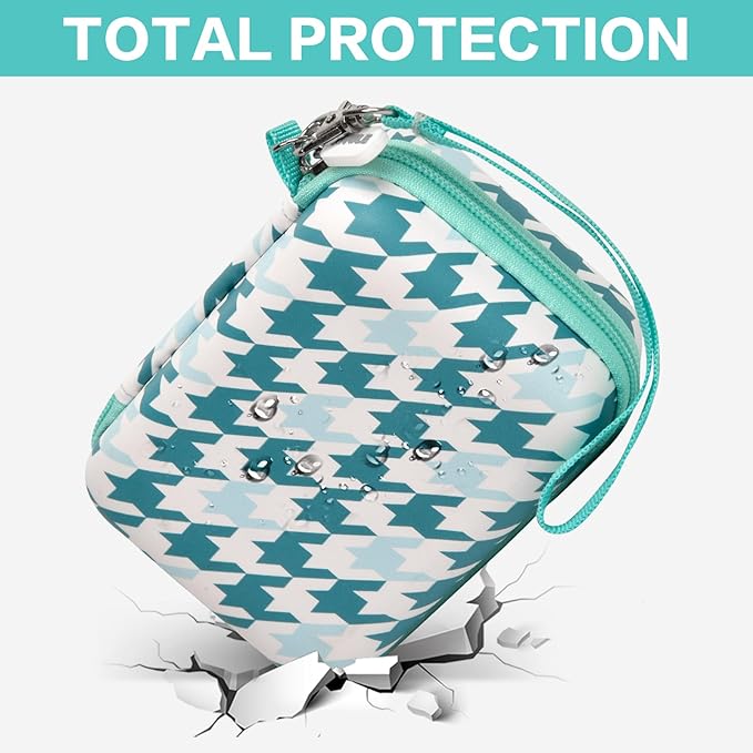 Labels Printer Case Compatible with COLORWING D30 Bluetooth Wireless Portable Labeling Printer Also for Phomemo D30 D35 for Memoking Mini Thermal Printing Sticker Storage Holder