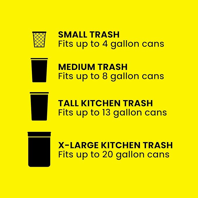 Glad Tall Kitchen Trash Bags 13 Gallon, MaxStrength Eucalyptus and Peppermint Garbage Bags, Drawstring, 90 Count