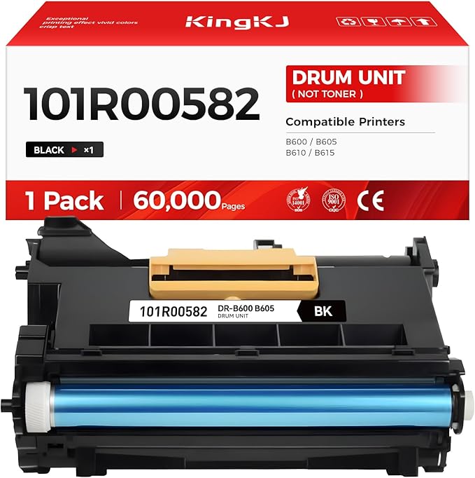 VersaLink B600 B610 101R00582 Drum Unit (Not Toner)Black 1-Pack High Capacity Replacement for B600 B610 101R00582 Image-Drum Compatible for Xerox VersaLink B600 B605 B610 B615 Laser Printer All-in-One