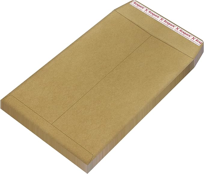 60 PCS 10x13 inches Security Catalog Envelopes Printable Self Seal Envelopes, Anti Tear Recycled Kraft Envelopes for Invitation Cards, Pictures, Photos, Documents