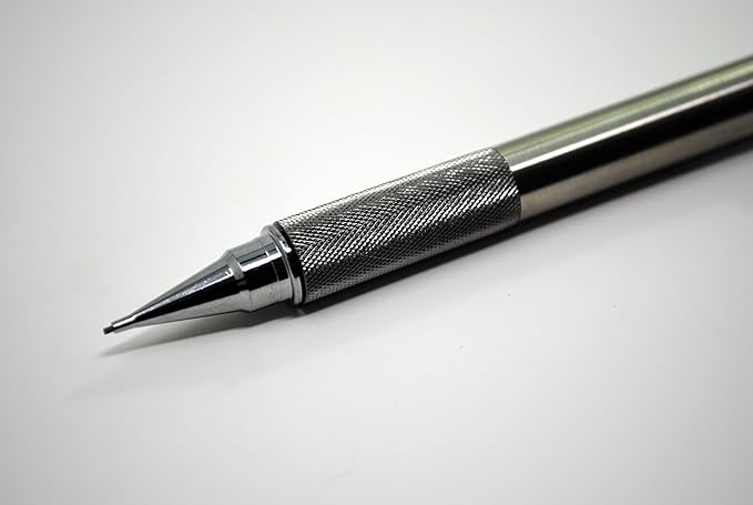 Zebra Pen M-701 Mechanical Pencil, Stainless Steel Barrel, Medium Point, 0.7mm, 1-Pack (59411)