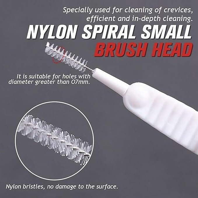 Gap Hole Anti-Clogging Cleaning Brush, 2025 Upgrade Shower Head Brush Shower Head Cleaning Brush Shower Head Cleaner Tool Multifunctional Shower Head Cleaning Brushes for Household Bathroom (40Pack)