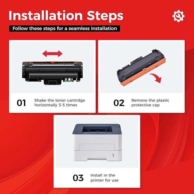 B205 B210 B215 High-Yield Toner Cartridge Black 2-Pack Replacement for Xerox 106R04346 106R04347 Toner Compatible with Xerox B210 B205 B215 B210DNI B205NI B215DNI Laser Printer Ink All-in-One Copier