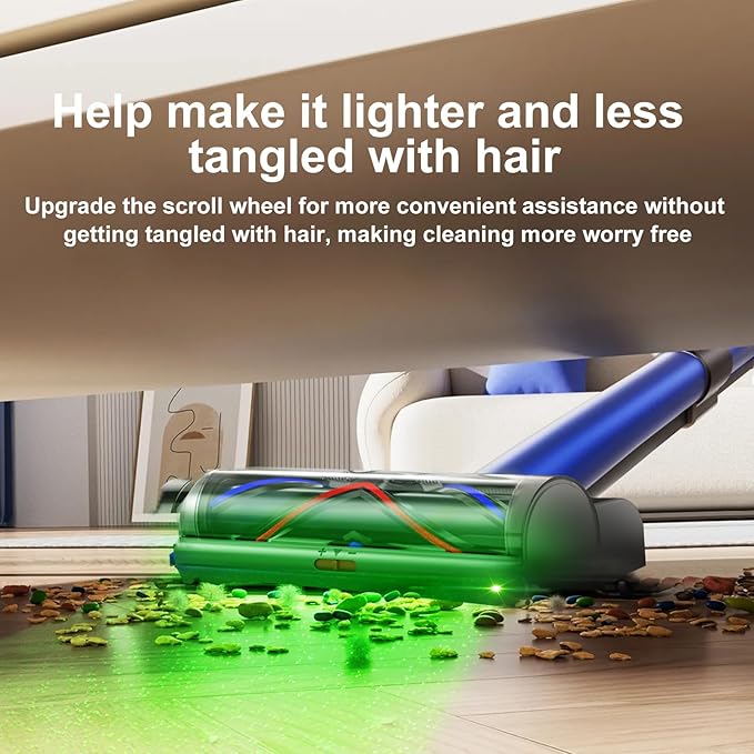 Vacuum Head Replacement Compatible with Dyson V7 Absolute V8 Animal Cordless Vacuum Cleaner, The Motorhead Replacement Parts Suitable For Hardwood Floor Attachment, includes 1 motorhead and 1 filters.