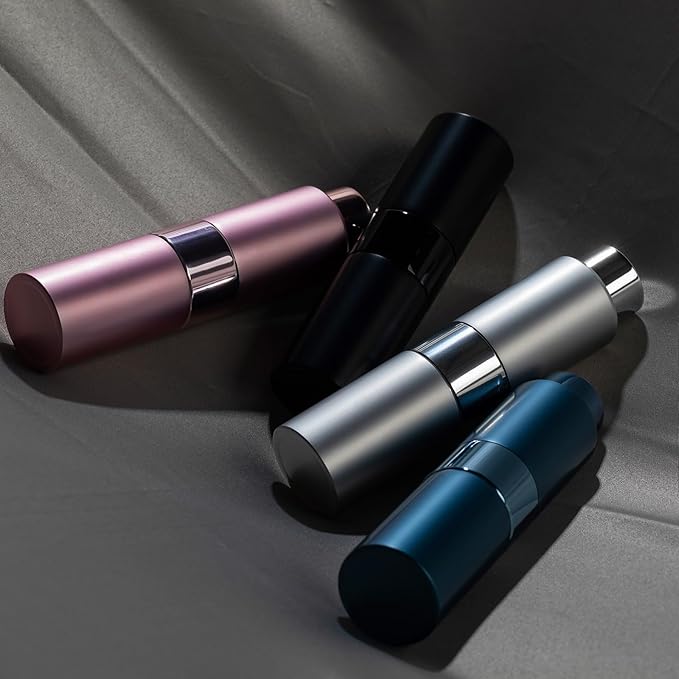 Perfume Travel Refillable Atomizer Bottle: Cologne Spray Mini for Refill - Empty Fragrance Sprayer for Men - Large Size 20ML Blue
