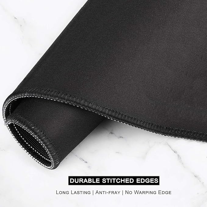 Auhoahsil Large Gaming Mouse Pad, Animal Theme XXL 35.4 x 15.7 in Desk Pad Stitched Non-Slip Rubber Long Computer Mousepad Thin Extended Full Size Desk Mat for Desktop, Laptop, Wireless Mice, Pink