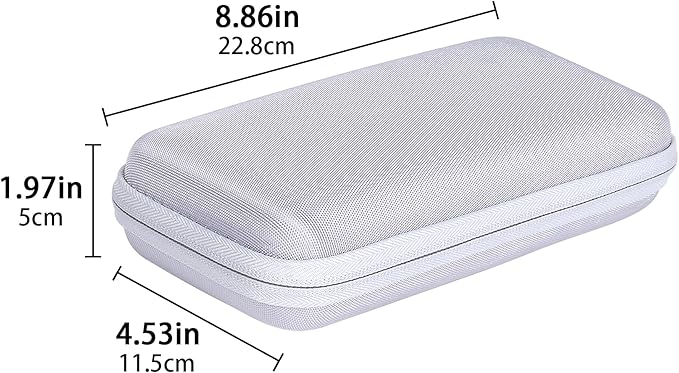 co2CREA Carrying Case for Texas Instruments TI-84 Plus CE Python Enhanced/TI-84/TI-Nspire CX II CAS/TI-Nspire CX II/TI-83 Plus/TI-89 Titanium/TI-85/TI-86 Color Graphing Calculator, White Case