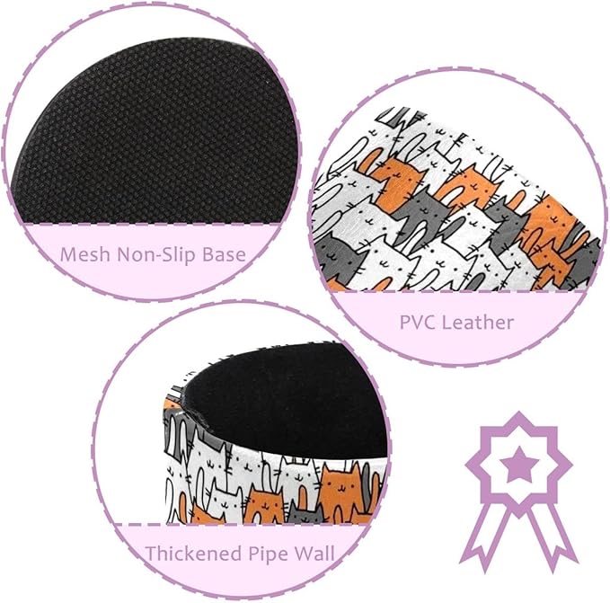 Pen Holder Cup for Desk, Cute Cats Pencil Cup Holder for Desk Office Pen Organizer