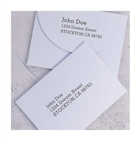 5x7 Invitation Envelopes 50 Pack Envelopes for 5x7 Cards White A7 Envelopes for Wedding Invitation,Blank Cards,Greeting Cards,Thank You Cards