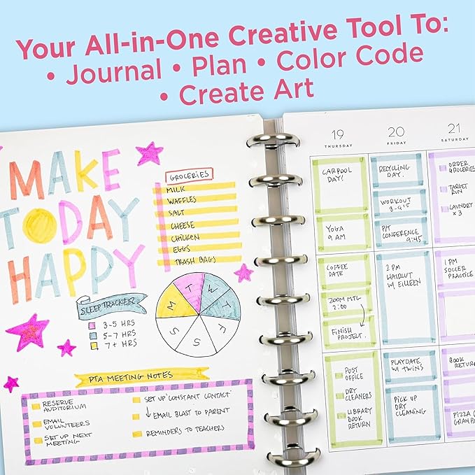 Zebra Pen Mildliner Dual-Tip Highlighter Set, Broad and Fine Point Tips, Ideal for Bible Highlighting, No Bleed, School Supplies and Teacher Supplies, Assorted Ink Colors, 25-Pack (78525)