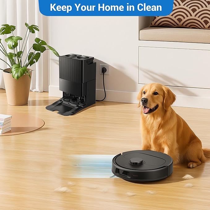 Bluevisk QV 35A Replacement Parts for Roborock QV 35A QV 35S QR 598 QR 798 Robotic Vacuum Cleaner with 1 Roller Brush,4 Mops,4 HEAP,4 Side Brushes,6 Dust Bags,1 Screwdrivers,1 Clean Brush Accessories