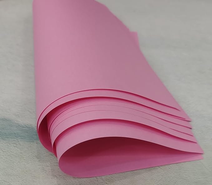 Pink Copy Print Paper 8.5X11 Inches,100 Sheets Rainbow A4 Printer Paper 70GSM Colored Origami Paper for Cutting DIY Kids Art Craft