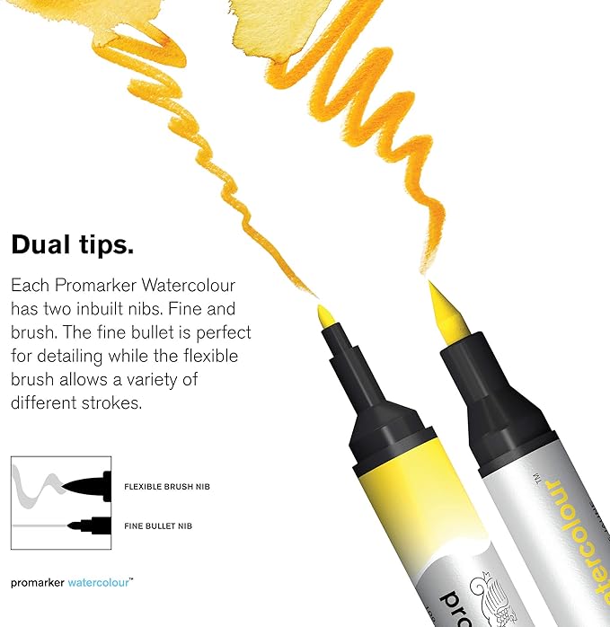 Winsor & Newton ProMarker Watercolor Marker, Cadmium Yellow Hue