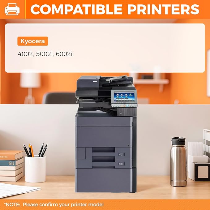 TK-6327 TK6327 Toner Cartridges Black 2-Pack High Capacity Replacement for Kyocera TK6327 TK-6327 1T02NK0US0 Compatible with TASKalfa 4002i 5002i 6002i Printers Toner Kit, 35,000 Pages Monochrome Ink