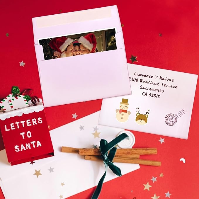 A7 Envelopes Self Seal 500 Pack - 5.25x7.25 White Invitation Envelopes Bulk for 5x7 Postcard, Wedding, RSVP, Thank You Notes, Announcements, Greeting Cards, Photos