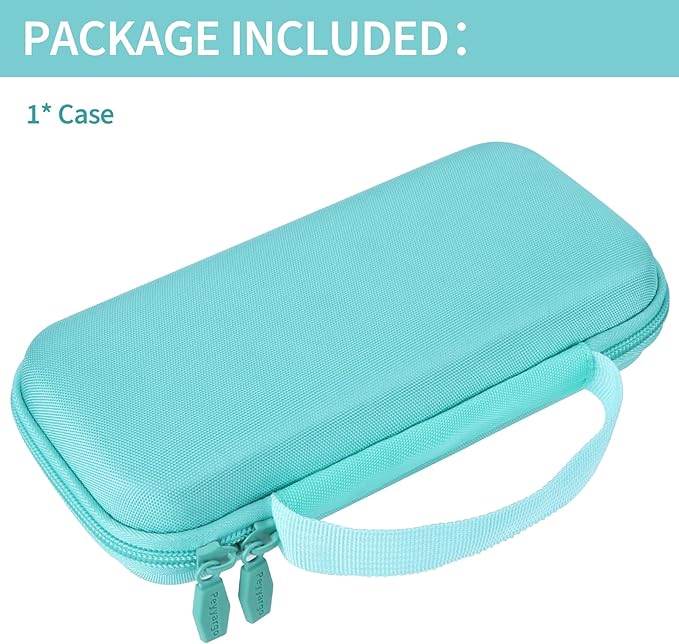 Storage Case Compatible with Texas Ti-84 Plus CE/TI-84 Plus/TI-Nspire CX II CAS/TI-Nspire CX II/TI-83 Plus/TI-89 Titanium/TI-85/TI-86 Calculator (Mint Green)