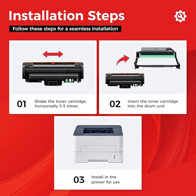 B205 B210 B215 Drum Unit (Not Toner) Black 1-Pack High-Yield Replacement for Xerox 101R00664 Image-Drum Compatible with Xerox B210 B205 B215 B210DNI B205NI B215DNI Laser Printer All-in-One Copier Copy