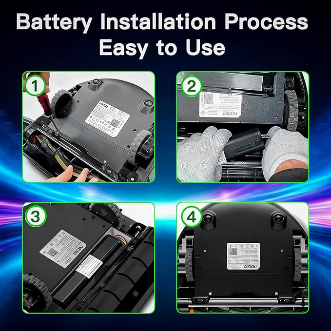 Lcenerga 6800mAh for Neato Battery Replacement for D7 D5 D6 D4 D3 D3+ D301 D303 D5+ D502 D503 D701 D702 D703 D705 Robot Vacuum Cleaners 945-0225 945-0266 02386 205-0013 02385 205-0028