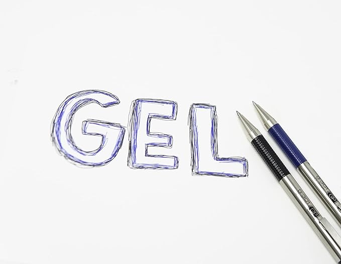 Zebra Pen G-301 Retractable Gel Pen, 0.7mm Medium Point, Stainless Steel Barrel, Ideal for Office Supplies, School Supplies & Teacher Supplies, Black Ink, 4-Pack (41324)