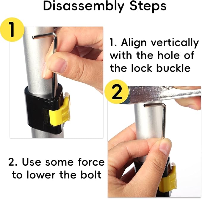 The Installation and Maintenance Attachment for The Telescopic Extension Pole Flip-Lock