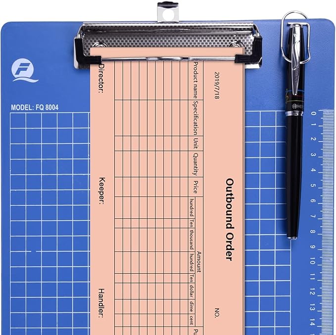 Wisdompro Pen Clip, 12 Pack Stainless Steel Pencil Clip Holder for Notebook, Books, Journal, Clipboard, Paper, etc. - Fits Almost Any Pen Size (Silver)