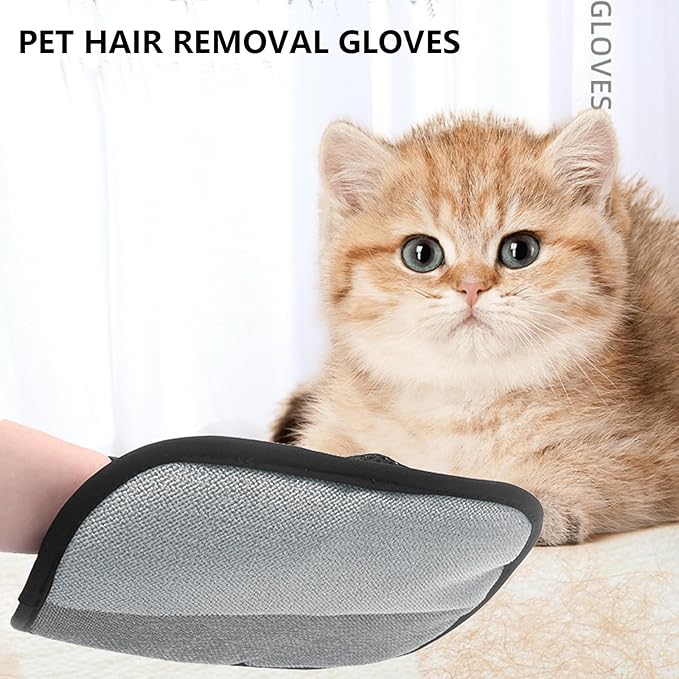 JOANGIHC Pet Hair Removal Glove for Cats & Dogs: 1PC Five-Finger Glove for Animal Fur Removal Tool, Pet Hair Remover for Couch,Carpet,Clothes