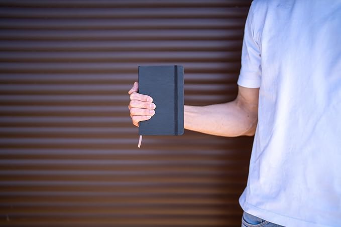 Moleskine Classic Notebook, Hard Cover, Medium (4.5" x 7") Ruled/Lined, Scarlet Red, 208 Pages