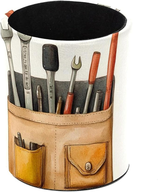 Pocket of Tools (3) Pen Holder Makeup Brushes Holder Cosmetic Storage for Home and Office