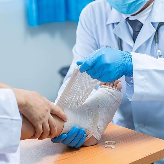 Medical Exam Blue Nitrile Gloves Small 1000 Count - 3 Mil Powder and Latex Free Disposable Gloves - Case of 10 Boxes of 100