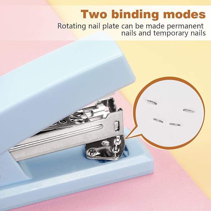 Tamaki Stapler, Office Stapler, Small Staplers for Desk, Blue