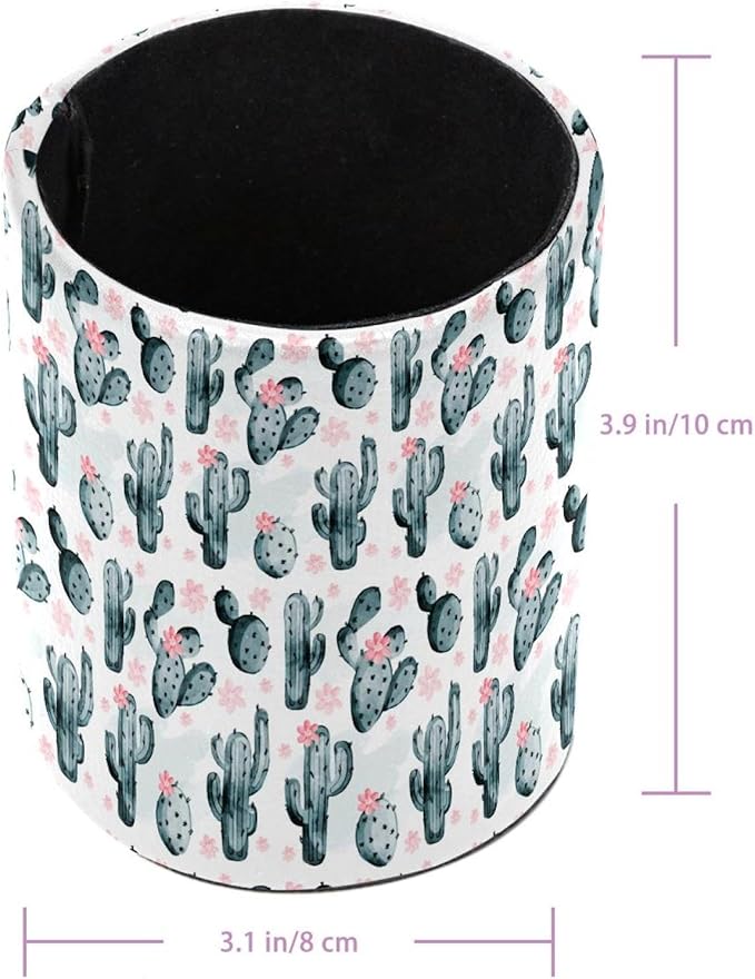 Pen Holder For Your Desk, Pencil Holder Organizes All Pens, Cactus Pen Cup For Your Office Decor