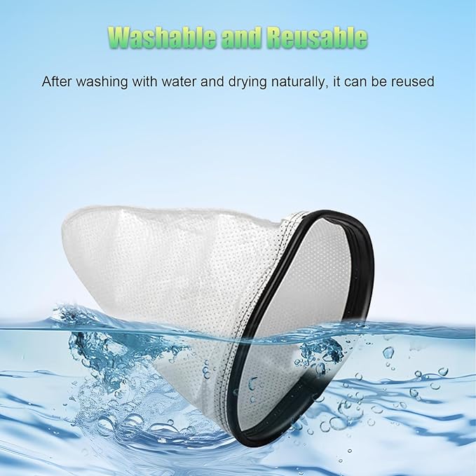 2KE2105000 Vacuum HEPA Filter Bag Liner for Hoover C2401,C2401010,Fit Royal Backpack Cloth Shoulder Vacuum Cleaner RY4000 RY4001-4 Pcs