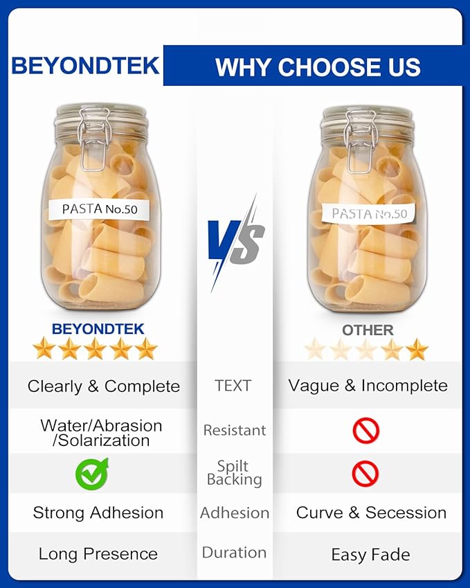 TZe-231 Replace for Brother Label Maker Tape TZ TZe Work with Brother P Touch Label Tape 12mm 0.47 Laminated White 1/2" P Touch Refill Black on White TZe-231 Cartridge for PT-H103w H110 D210 D220