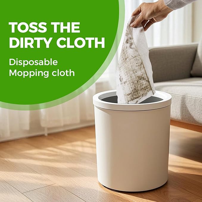 UKEENOR Dry Mop Refills 240 Count Sweeper Disposable Dusting Cloths Dry Sweeping Refills Dry Duster Cloths Mop Pads Floor Cloth Refills Electrostatic Cloths